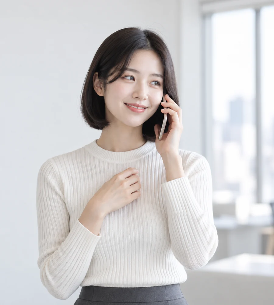 해운대 개인돈 일수 상담을 휴대전화로 안내받는 고객