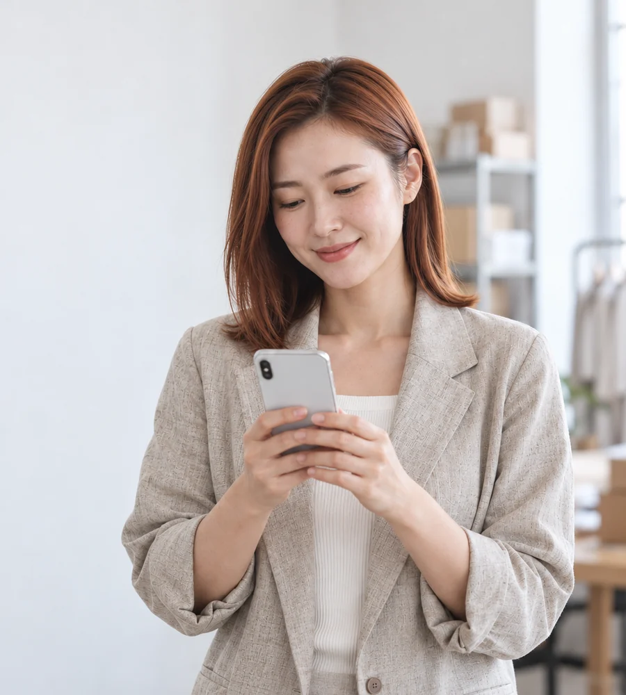 해운대 개인돈 일수 상담을 휴대전화로 안내받는 고객